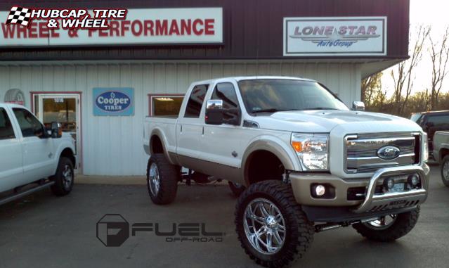 vehicle gallery/ford f 250 fuel hostage d530 0X0 Chrome wheels and rims